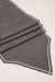 Knit Fabric Table Runner with Rick Rack 12 x 36 inches (30 x 90 cm) Machine Washable Table Cloth for Home Kitchen Decorations Wedding,R-22 Gray - Silver