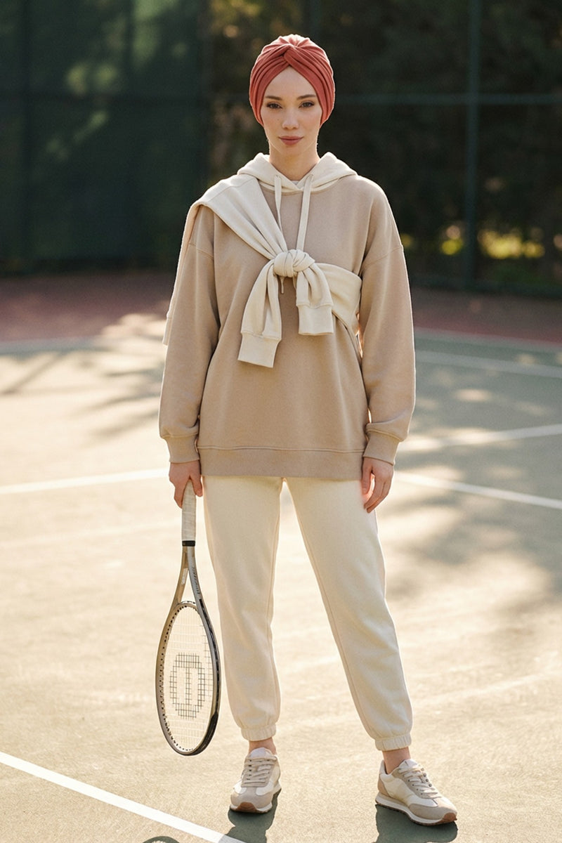 Maharajah Instant Turban Hijab for Women Headwrap Lightweight Headscarf Modest Headwear, Plain Stylish Bonnet Cap for Women,B-4