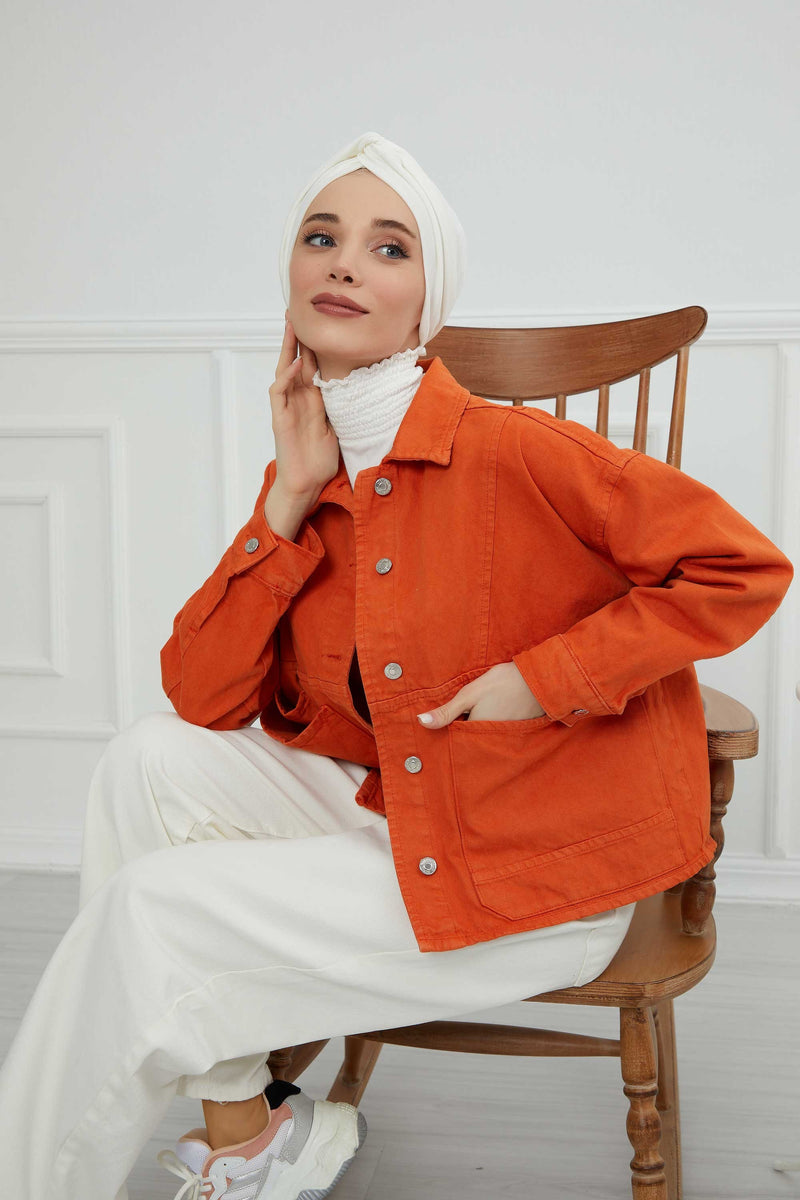 حجاب عمامة فوري من مهراجا للنساء، غطاء رأس خفيف الوزن، غطاء رأس متواضع، قبعة بونيه أنيقة سادة للنساء، B-4