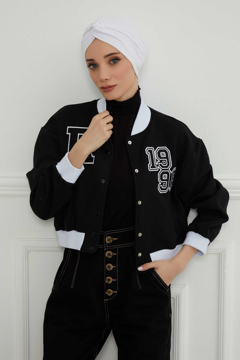 Maharajah Instant Turban Hijab for Women Headwrap Lightweight Headscarf Modest Headwear, Plain Stylish Bonnet Cap for Women,B-4 White