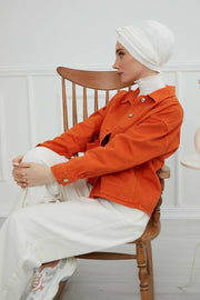 Maharajah Instant Turban Hijab for Women Headwrap Lightweight Headscarf Modest Headwear, Plain Stylish Bonnet Cap for Women,B-4 Ivory