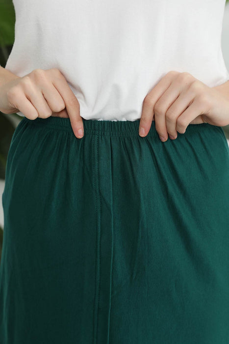 Bescheidener, den Rücken bedeckender Rock, ideales Schichtstück für muslimische Frauen, ETK-1