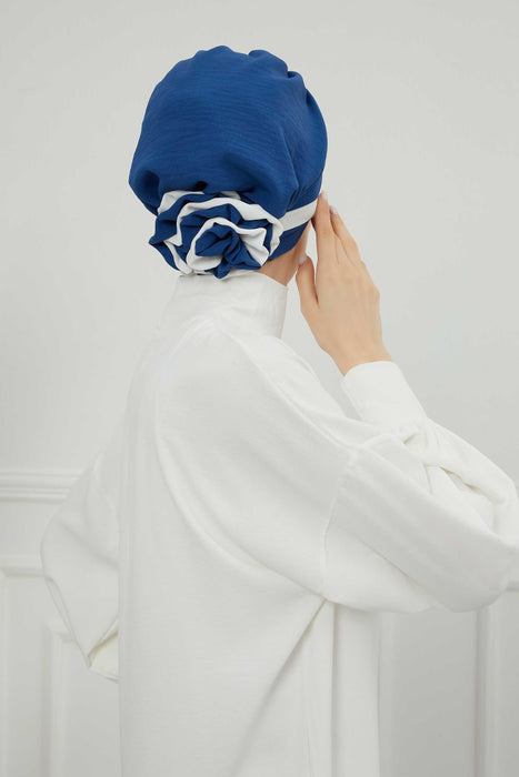 Multicolor Instant Cotton Scarf Head Wrap Scarfs For Women Hat Bonnet Cap,B-67