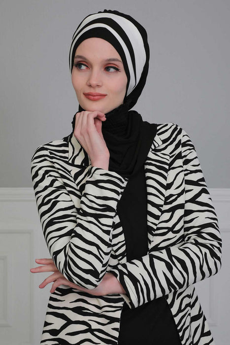 Multicolor Instant Turban Cotton Scarf Head Turbans with Unique Accessories For Women Headwear Stylish Elegant Design,HT-80