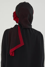 Multicolor Instant Turban Cotton Scarf Head Turbans with Unique Accessories For Women Headwear Stylish Elegant Design,HT-86 Black - White