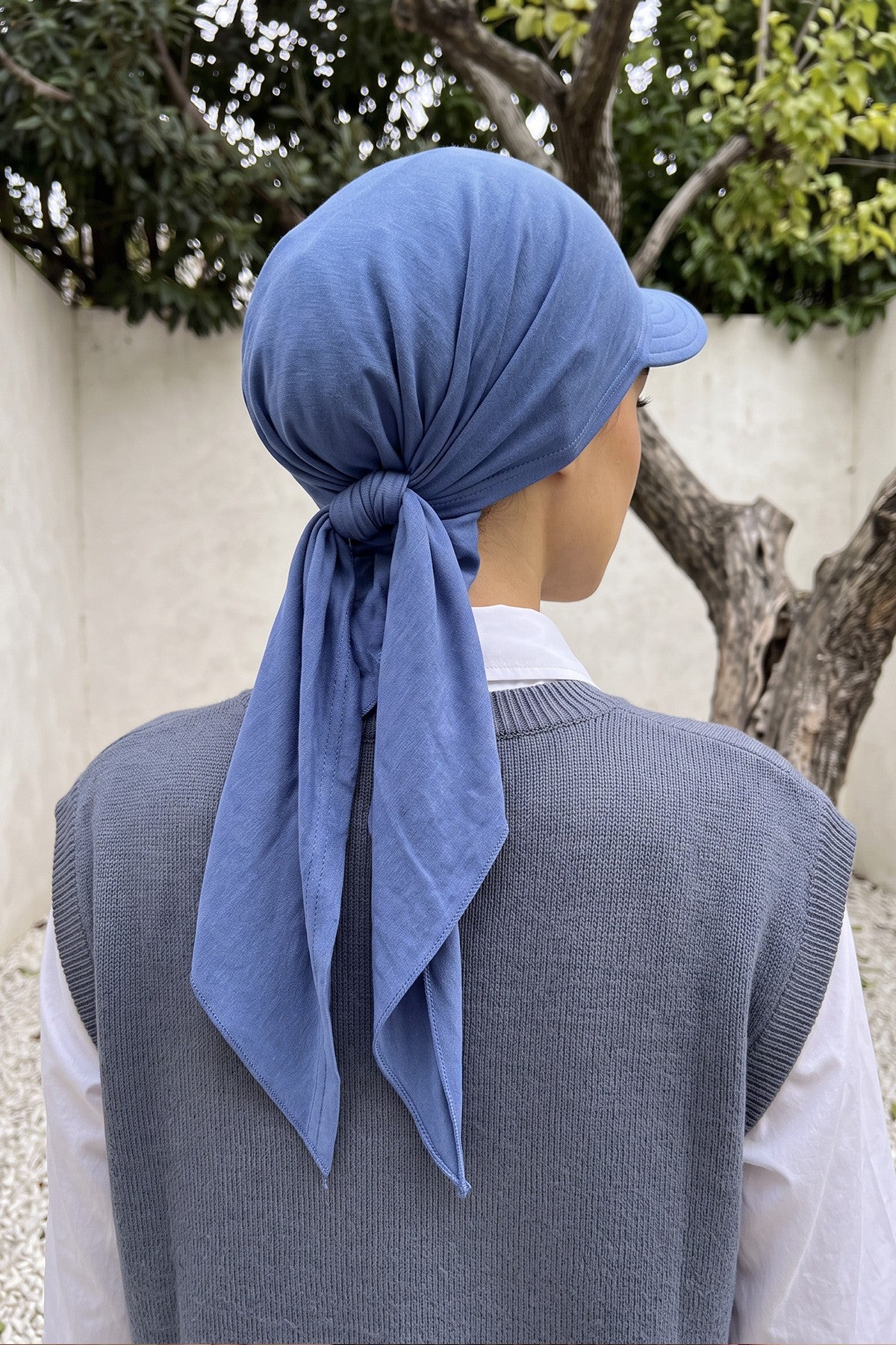 Newsboy Visor Bandana Cover for Elegant Look, Stylish Cotton Women Bandana, Comfortable and Easy Wrap Chemo Headwear Visor Bonnet Cap,B-40