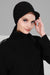 Newsboy Visor Bandana Cover for Elegant Look, Stylish Cotton Women Bandana, Comfortable and Easy Wrap Chemo Headwear Visor Bonnet Cap,B-40 Black