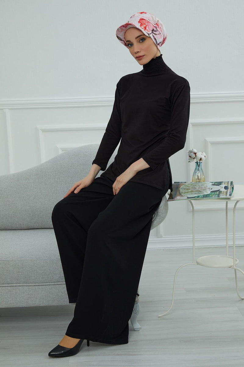 Schirmmütze für Zeitungsjungen mit modischen Mustern, stilvolle Kopfbedeckung für Krebskranke, Instant-Turban, leichte Schirmmütze aus einfarbig bedruckter Baumwolle, B-30YD