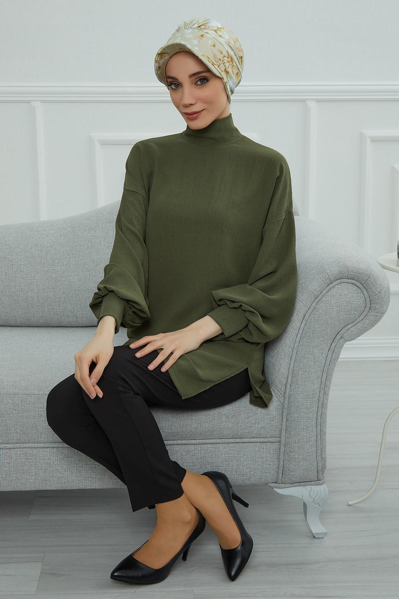 Schirmmütze für Zeitungsjungen mit modischen Mustern, stilvolle Kopfbedeckung für Krebskranke, Instant-Turban, leichte Schirmmütze aus einfarbig bedruckter Baumwolle, B-30YD