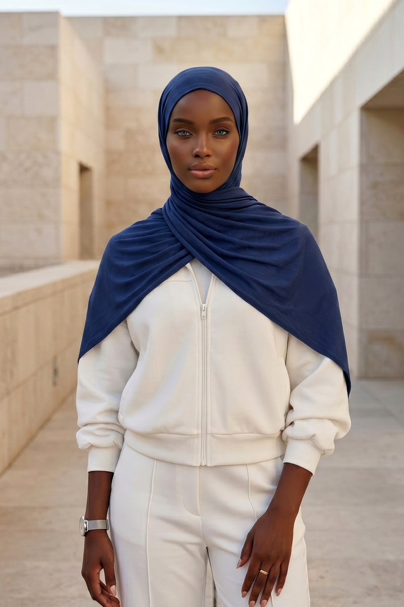 Non-Slip Practical Jersey Hijab Shawl,PS-60