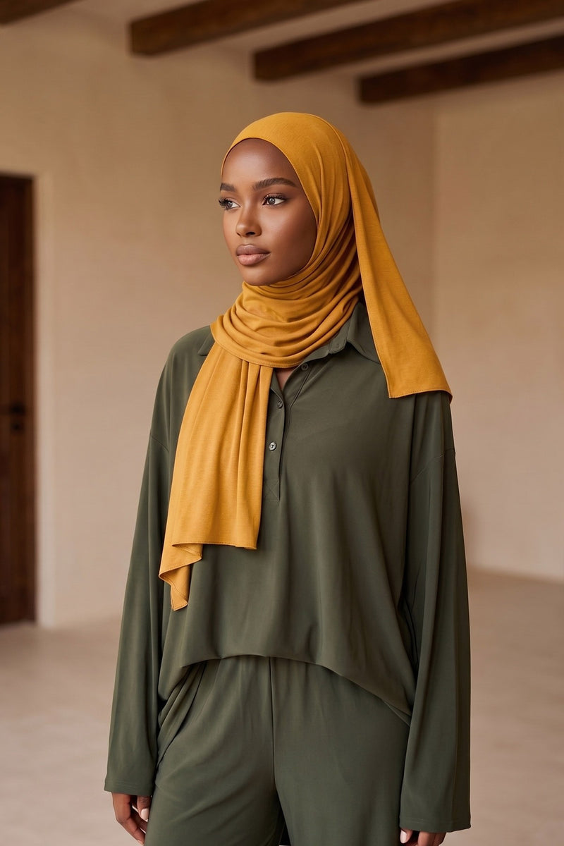 Non-Slip Practical Jersey Hijab Shawl,PS-60