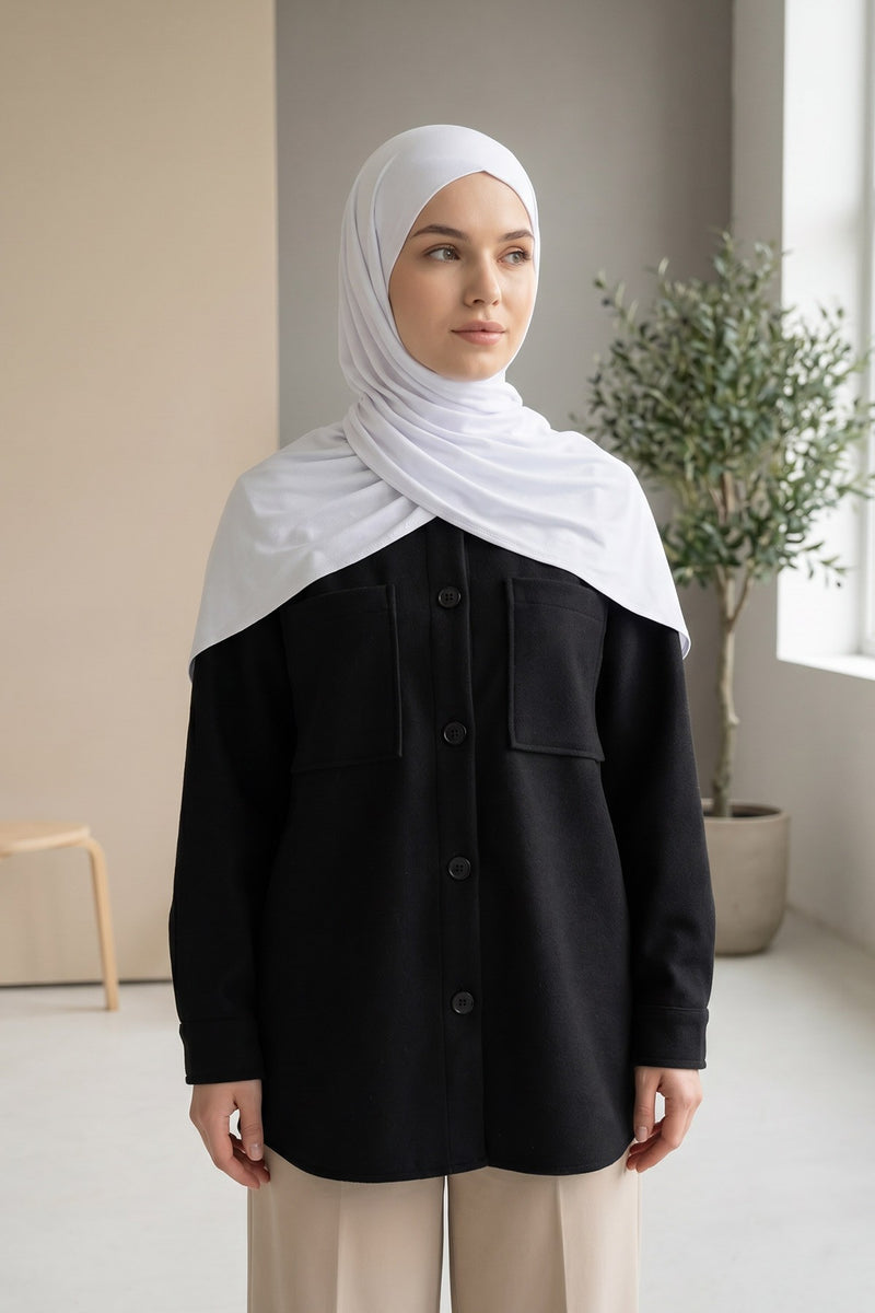Non-Slip Practical Jersey Hijab Shawl,PS-60