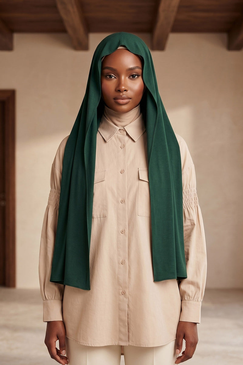 Non-Slip Practical Jersey Hijab Shawl,PS-60