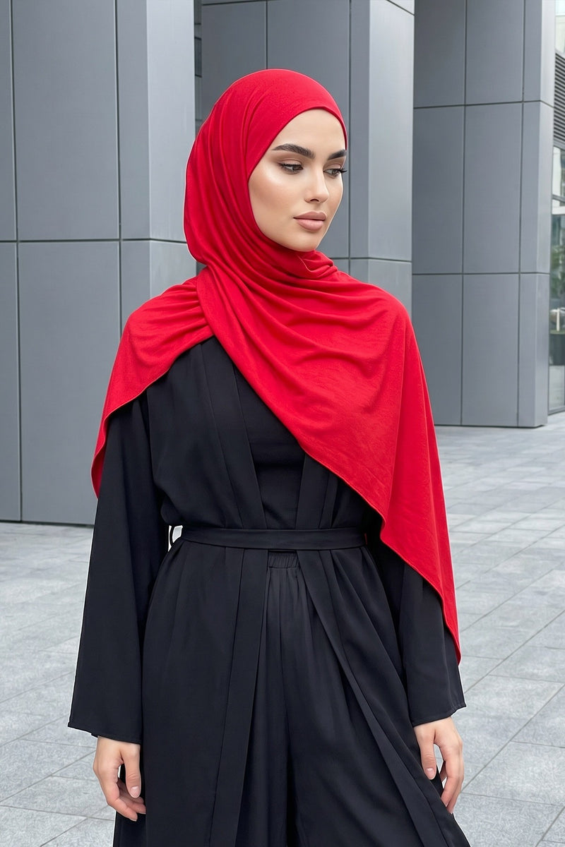 Non-Slip Practical Jersey Hijab Shawl,PS-60