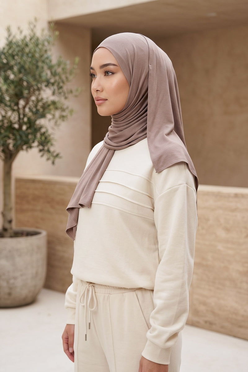 Non-Slip Practical Jersey Hijab Shawl,PS-60