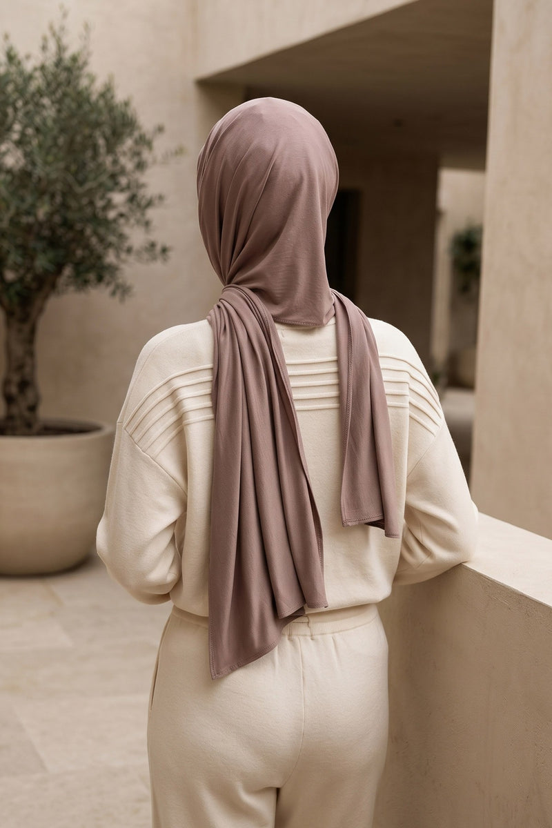 Non-Slip Practical Jersey Hijab Shawl,PS-60