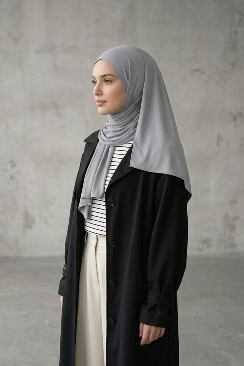 Non-Slip Practical Jersey Hijab Shawl,PS-60