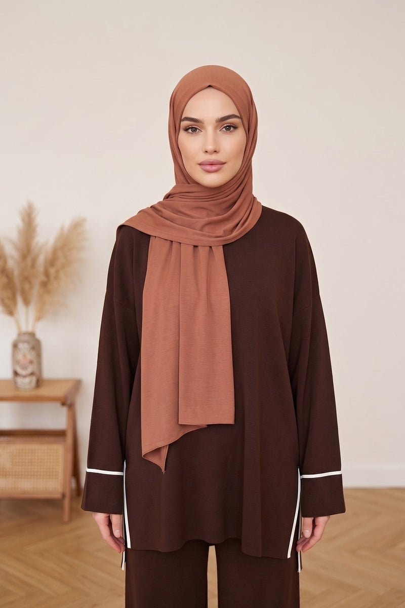 Non-Slip Practical Jersey Hijab Shawl,PS-60