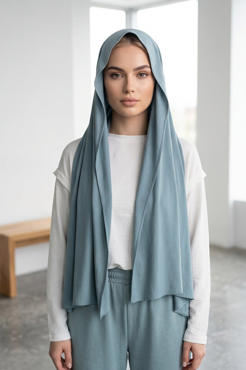 Non-Slip Practical Jersey Hijab Shawl,PS-60