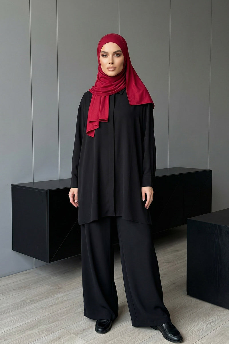 Non-Slip Practical Jersey Hijab Shawl,PS-60
