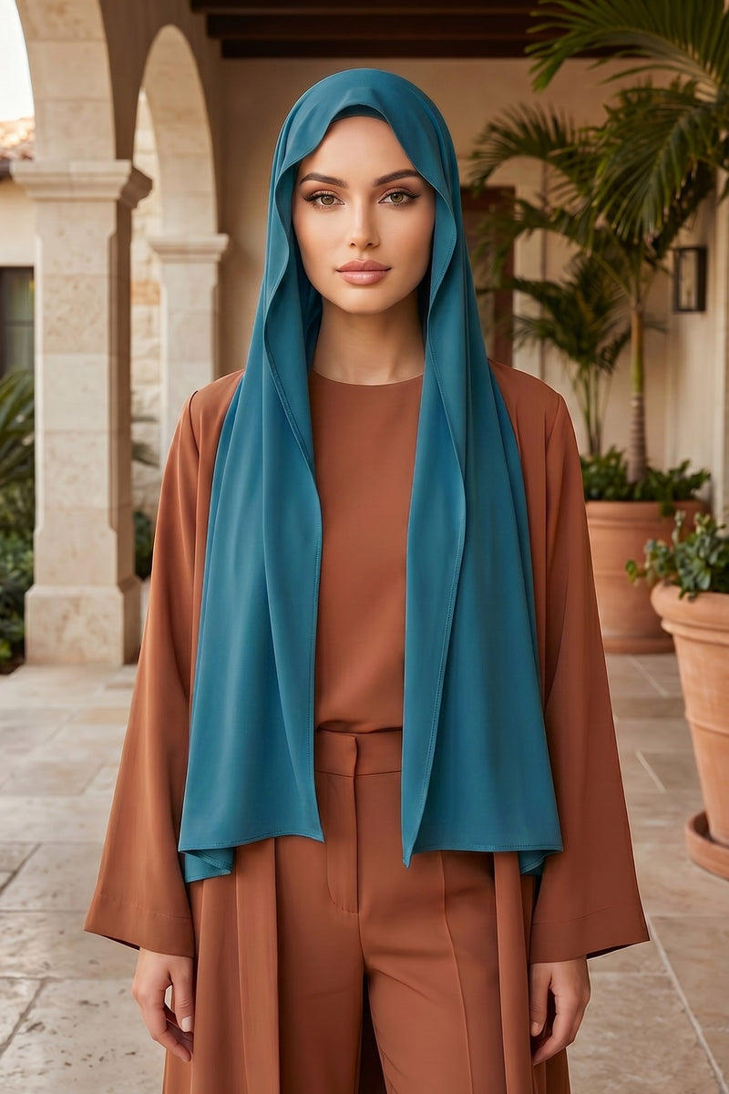 Non-Slip Practical Jersey Hijab Shawl,PS-60