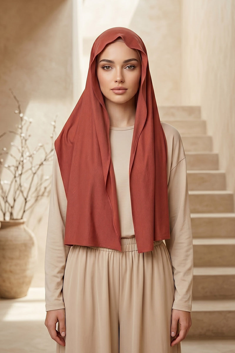 Non-Slip Practical Jersey Hijab Shawl,PS-60