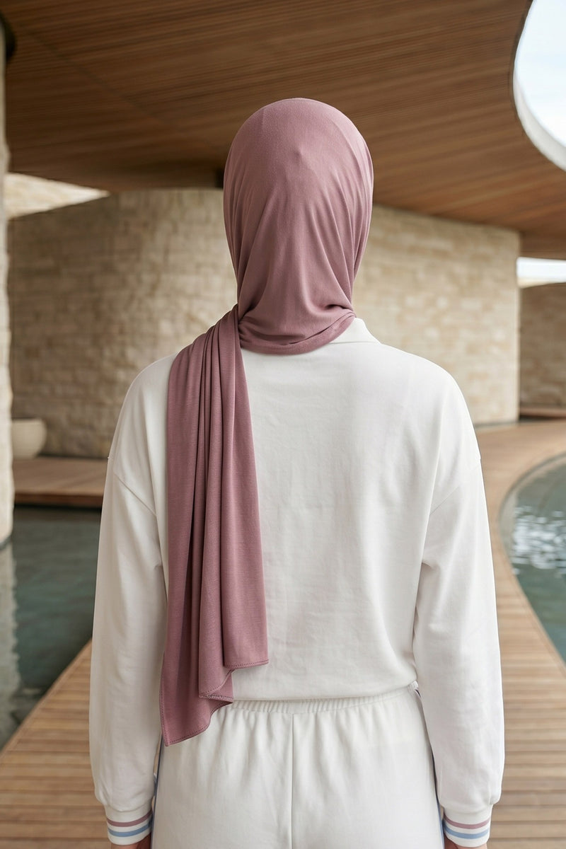 Non-Slip Practical Jersey Hijab Shawl,PS-60