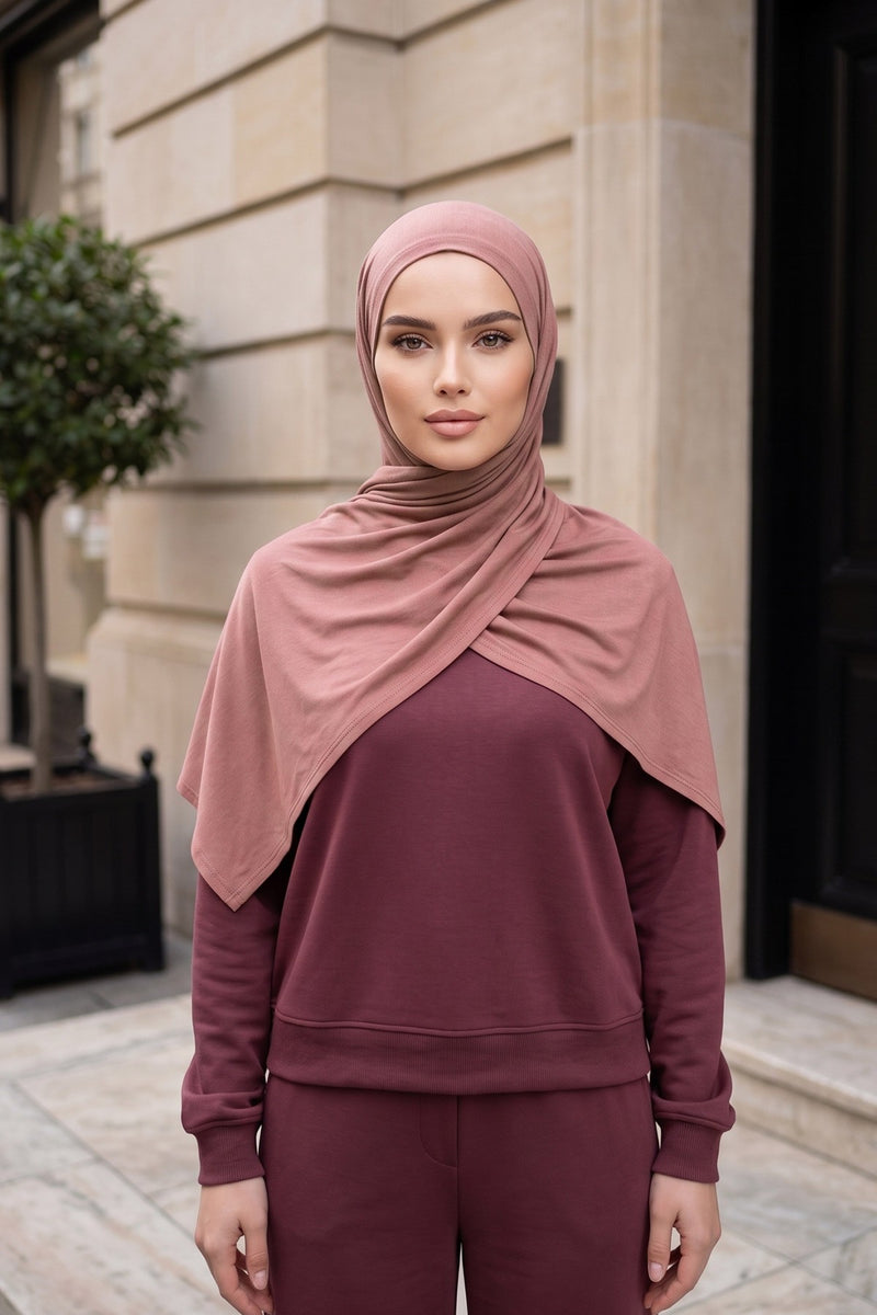 Non-Slip Practical Jersey Hijab Shawl,PS-60