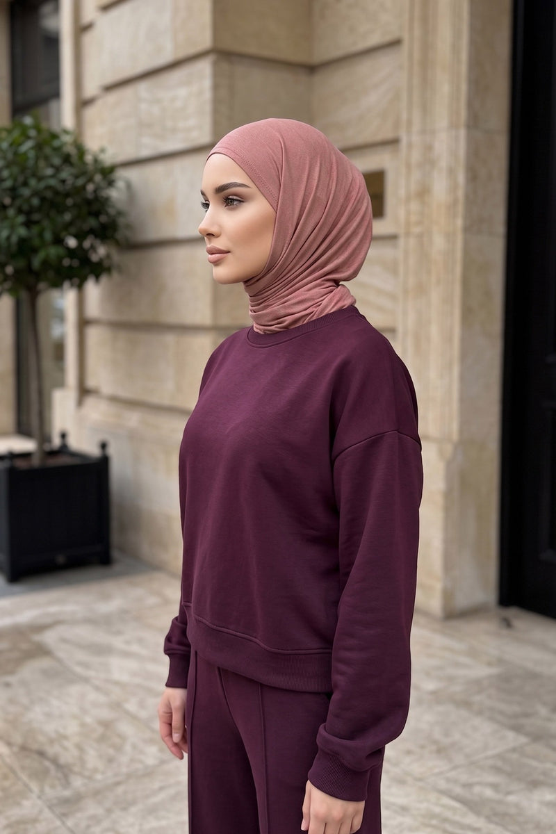Non-Slip Practical Jersey Hijab Shawl,PS-60