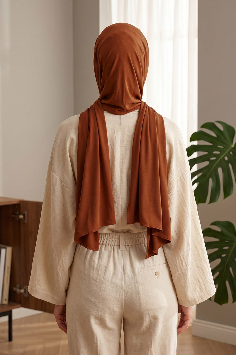 Non-Slip Practical Jersey Hijab Shawl,PS-60