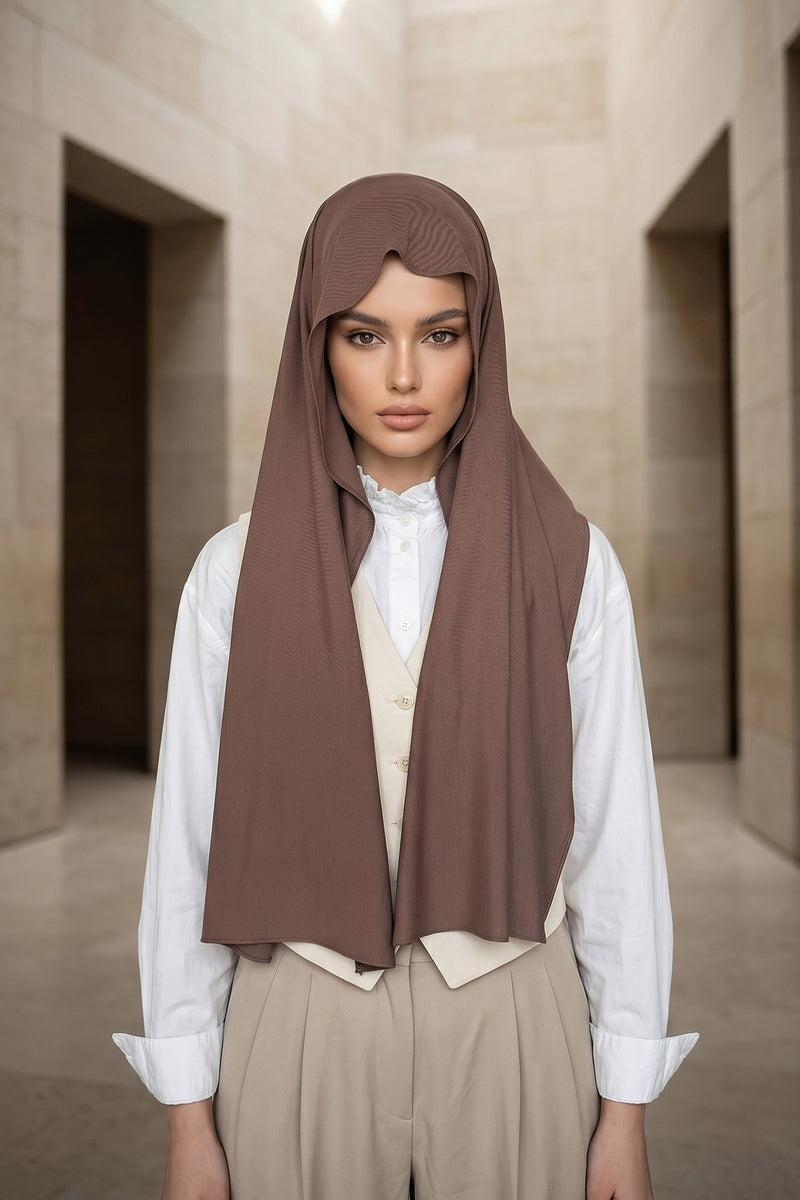 Non-Slip Practical Jersey Hijab Shawl,PS-60
