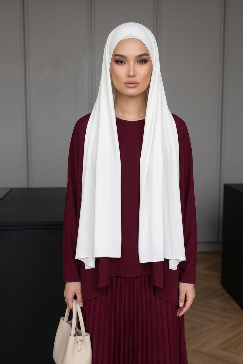 Non-Slip Practical Jersey Hijab Shawl,PS-60