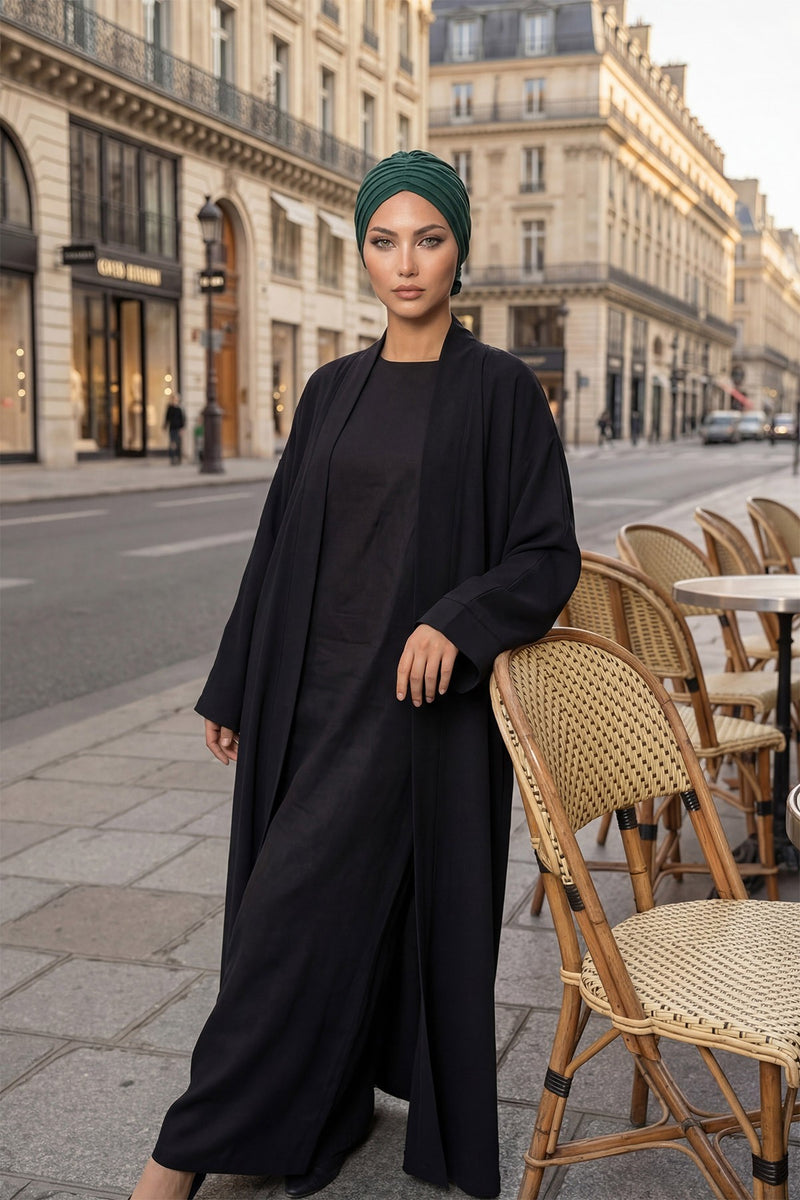 Pleated Instant Turban Aerobin Scarf Head Wrap, Belted Turban Bonnet for Women, Chic Design Instant Turban Hijab Chemo Headwear,B-86A