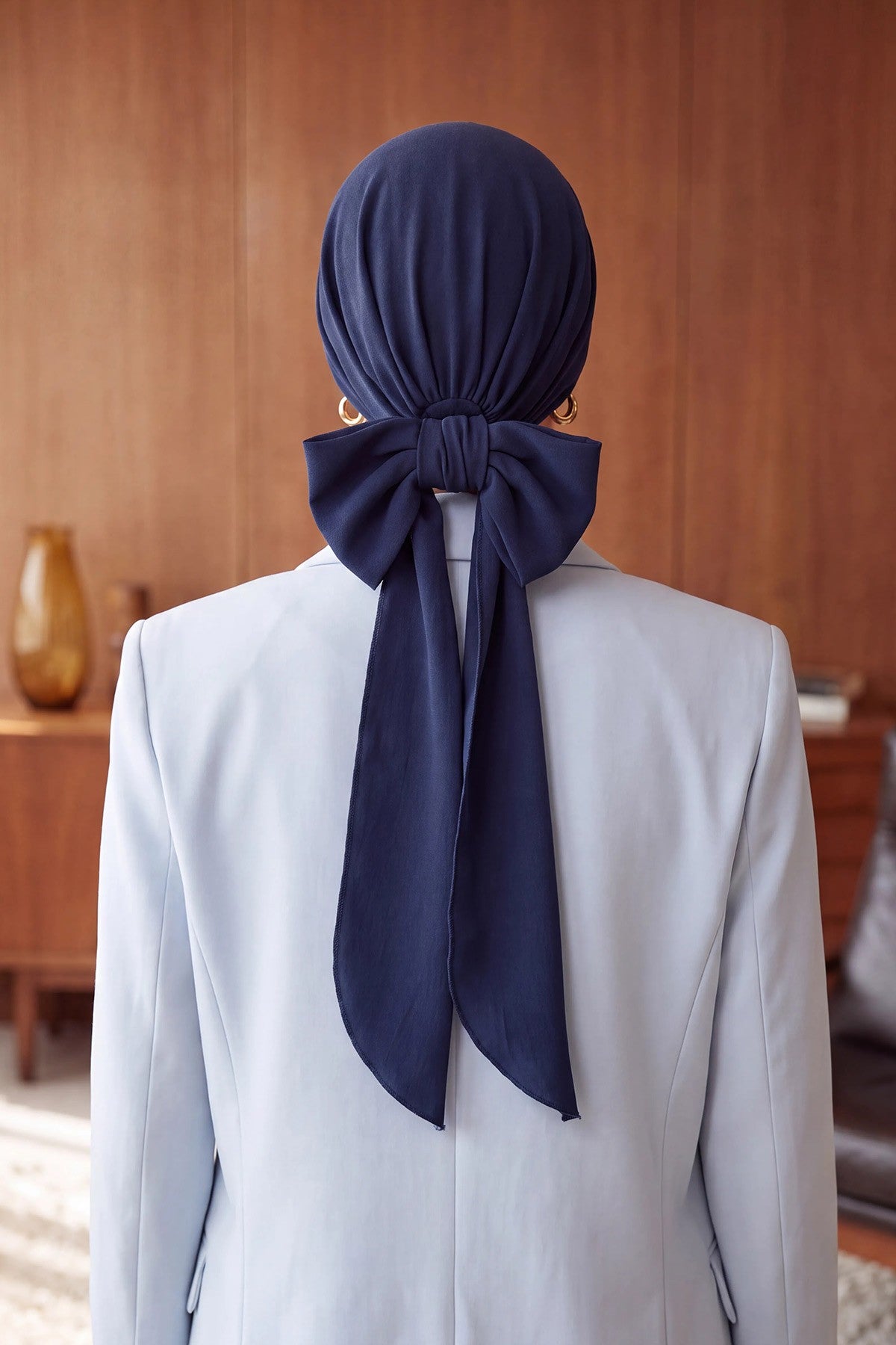 Pleated Instant Turban Aerobin Scarf Head Wrap, Belted Turban Bonnet for Women, Chic Design Instant Turban Hijab Chemo Headwear,B-86A