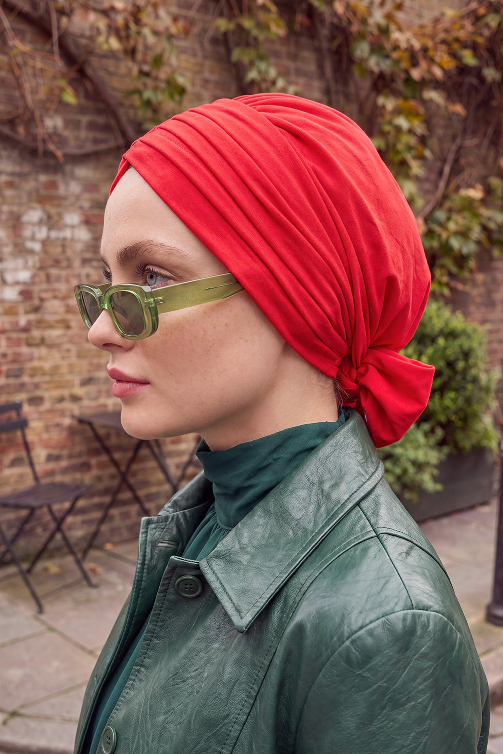 Pleated Instant Turban Aerobin Scarf Head Wrap, Belted Turban Bonnet for Women, Chic Design Instant Turban Hijab Chemo Headwear,B-86A