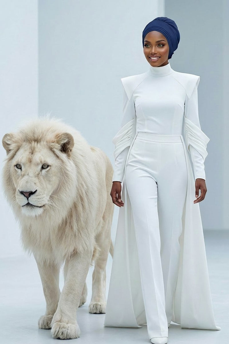 Pleated Instant Turban made from High Quality Aerobin Fabric, Wrinkle-Resistant Stylish Turban Hijab, Easy Wrap Chemo Bonnet Headwear,B-74A