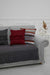 Pleated Reversible Knitted Polyester Decorative Sofa Shawl and Throw Blanket Furniture Protector Washable Couch Cover for Family,KO-29 Grey