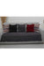 Pleated Reversible Knitted Polyester Decorative Sofa Shawl and Throw Blanket Furniture Protector Washable Couch Cover for Family,KO-29 Grey