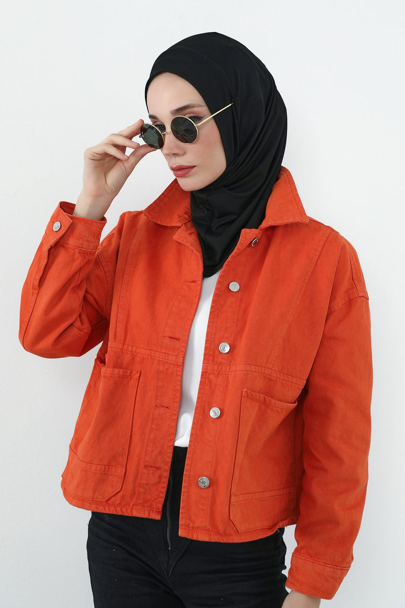 Practical Cotton Bonnet with Built-In Neck Cover and Ear Access, Full-Coverage Hijab Bonnet with Ear Access Points,B-94