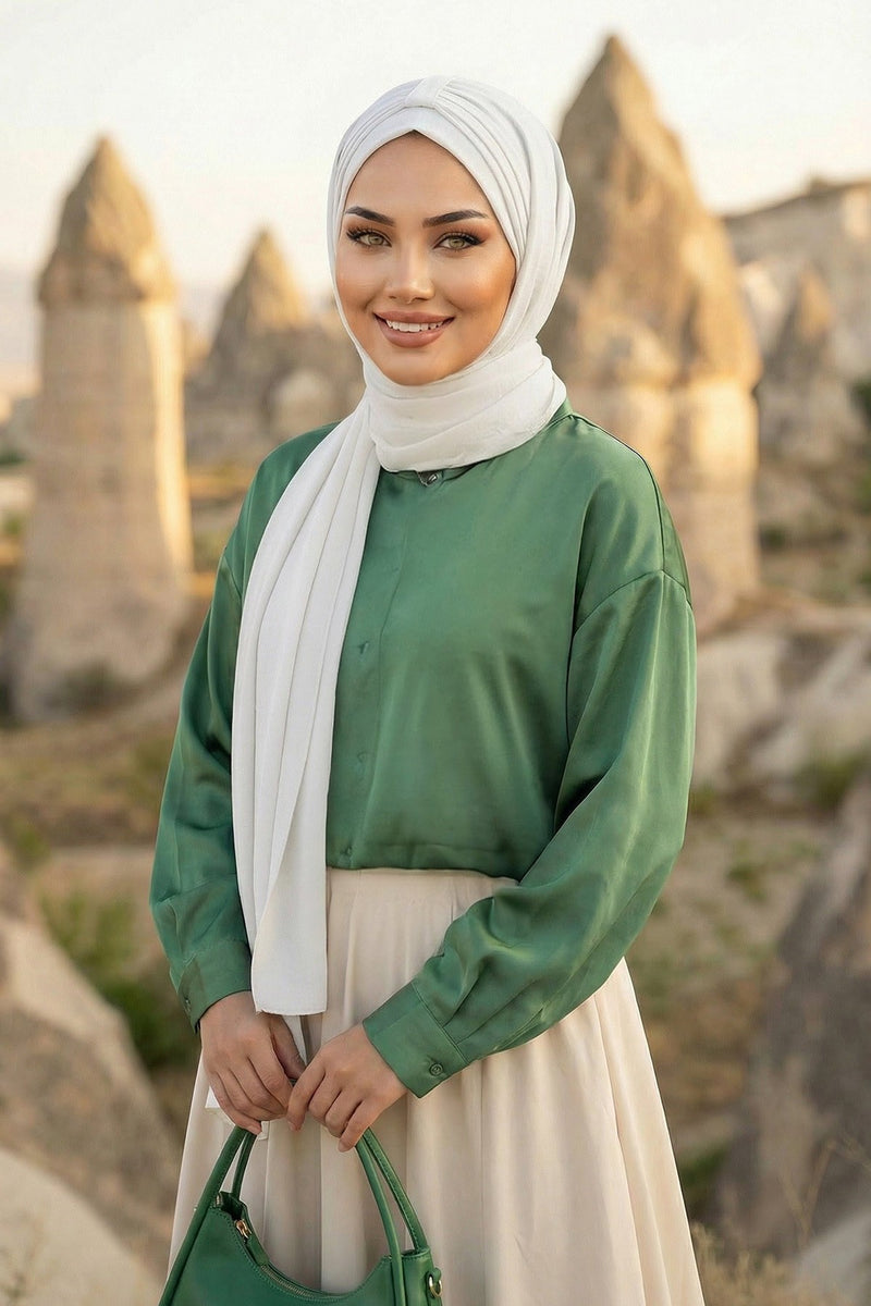 Practical Stylish Aerobin Shawl for Women, Effortless Aerobin Instant Shawl, Breathable Pleated Women Shawl Headscarf Lightweight,CPS-91