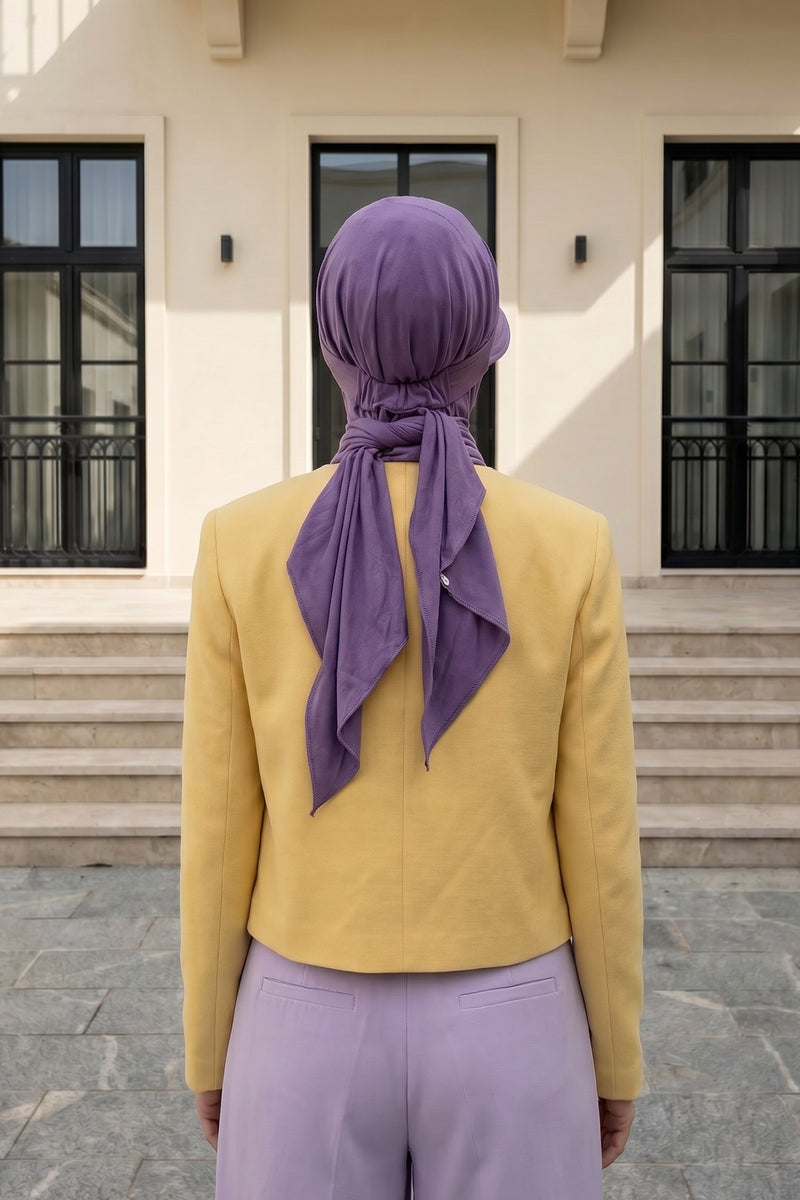 Practical Triangle Hijab with Adjustable Visor,SPS-2