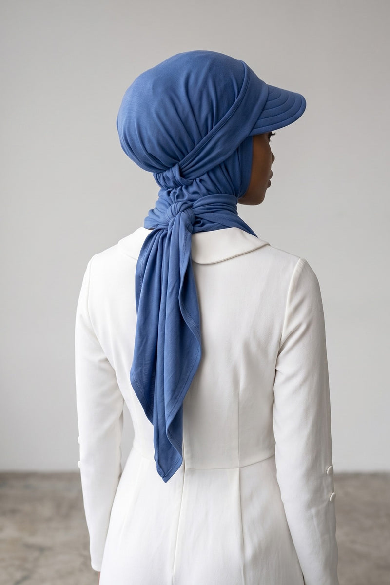 Practical Triangle Hijab with Adjustable Visor,SPS-2