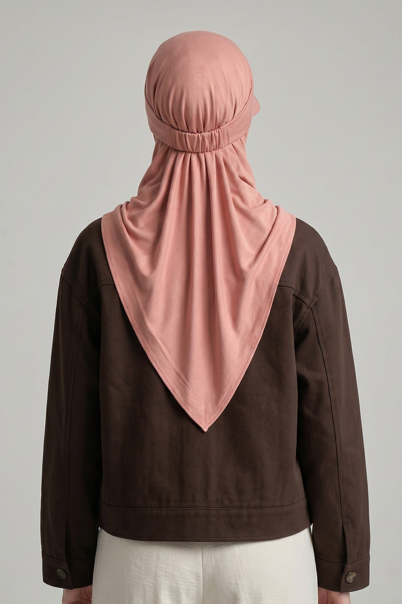 Practical Triangle Hijab with Adjustable Visor,SPS-2