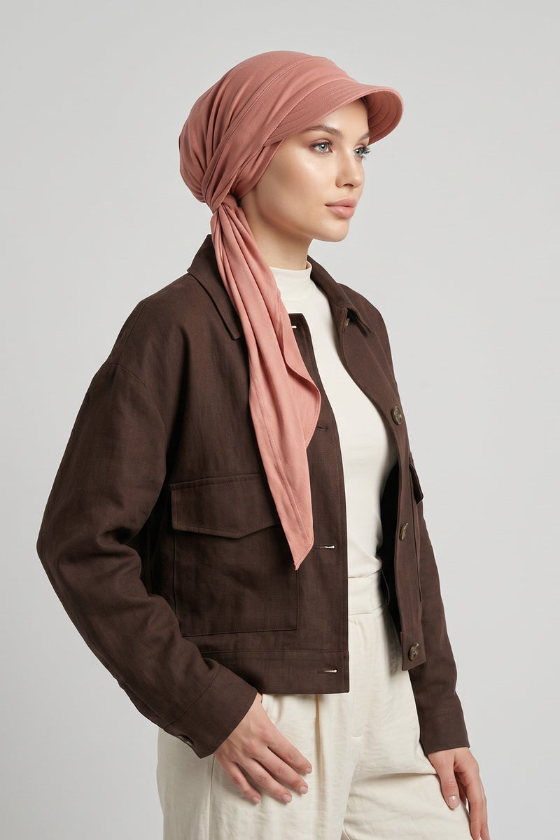Practical Triangle Hijab with Adjustable Visor,SPS-2