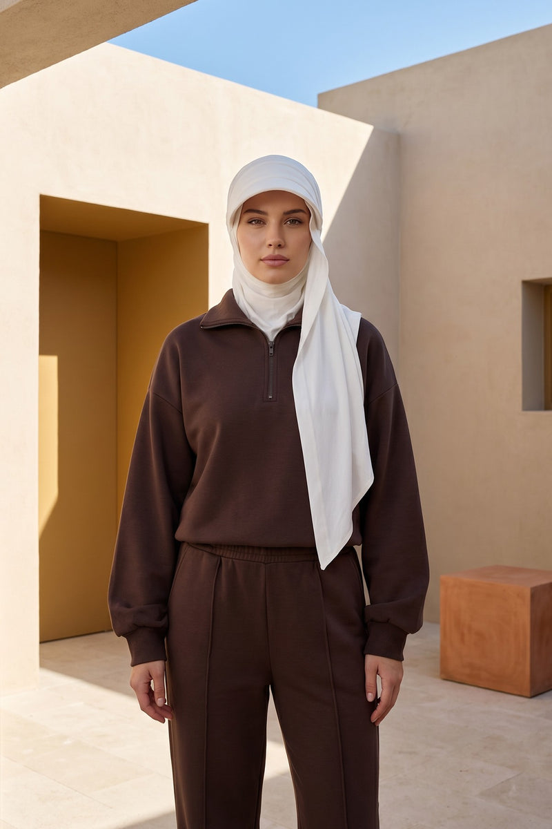 Practical Triangle Hijab with Adjustable Visor,SPS-2