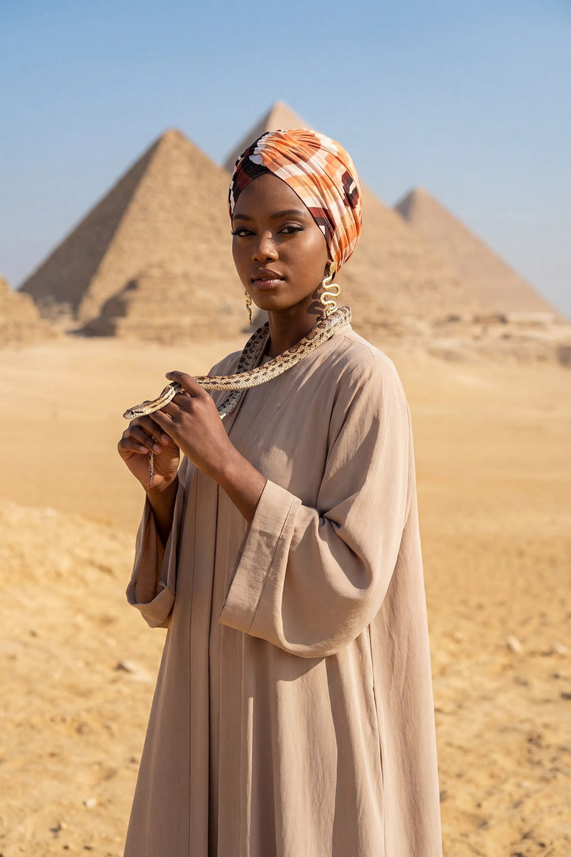 Printed Instant Turban for Women, 95% Cotton Pre-Tied Head Wrap, Lightweight Head Scarf Bonnet Cap with Beautiful Pattern Options,B-9YD