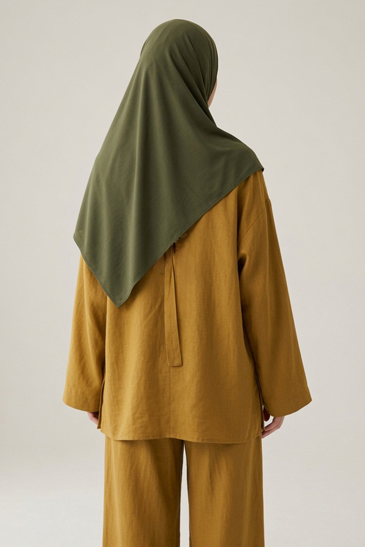Ready-to-Wear Jersey Hijab with Eyewear & Headphone Openings,PS-94