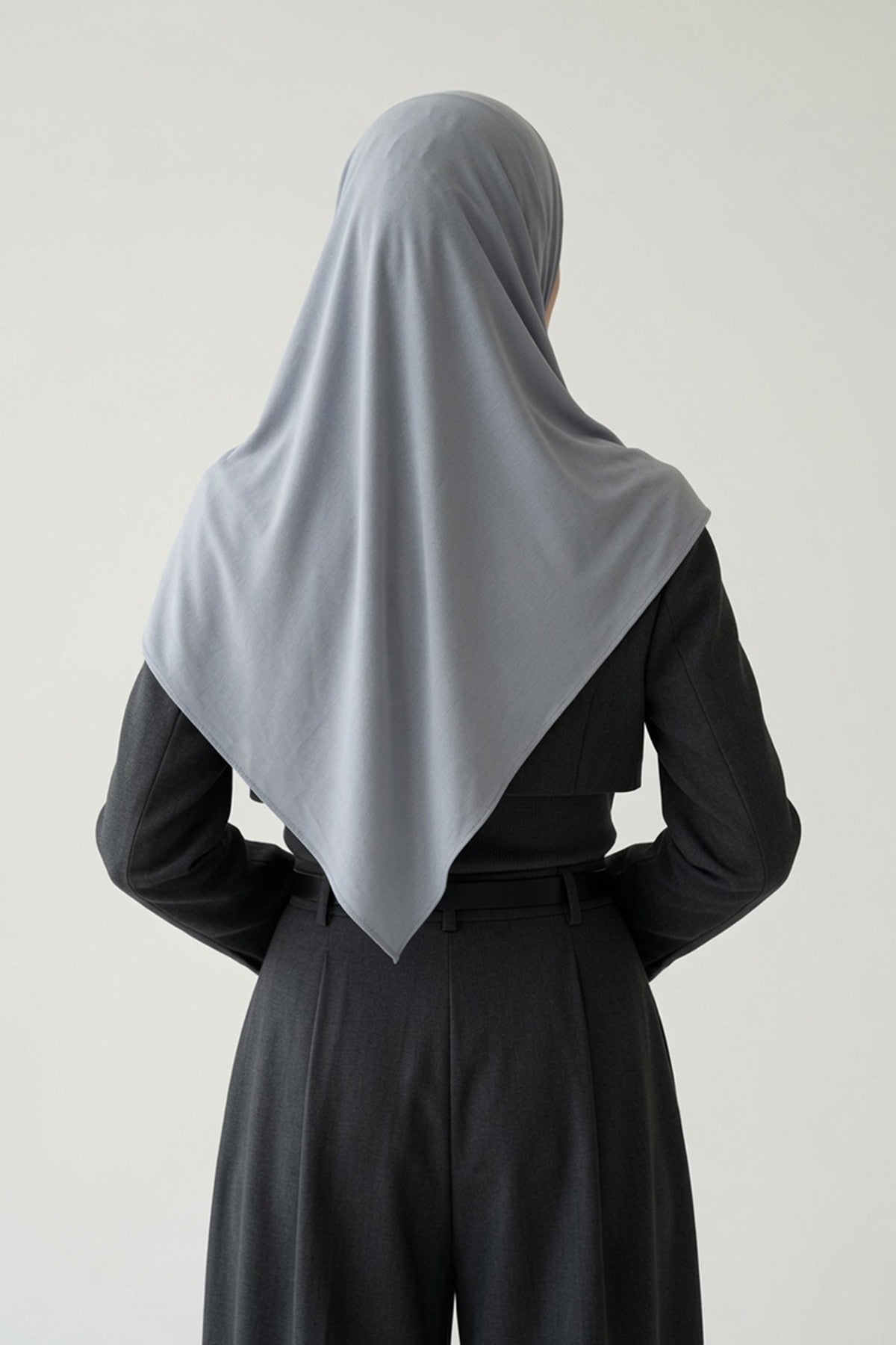 Ready-to-Wear Jersey Hijab with Eyewear & Headphone Openings,PS-94