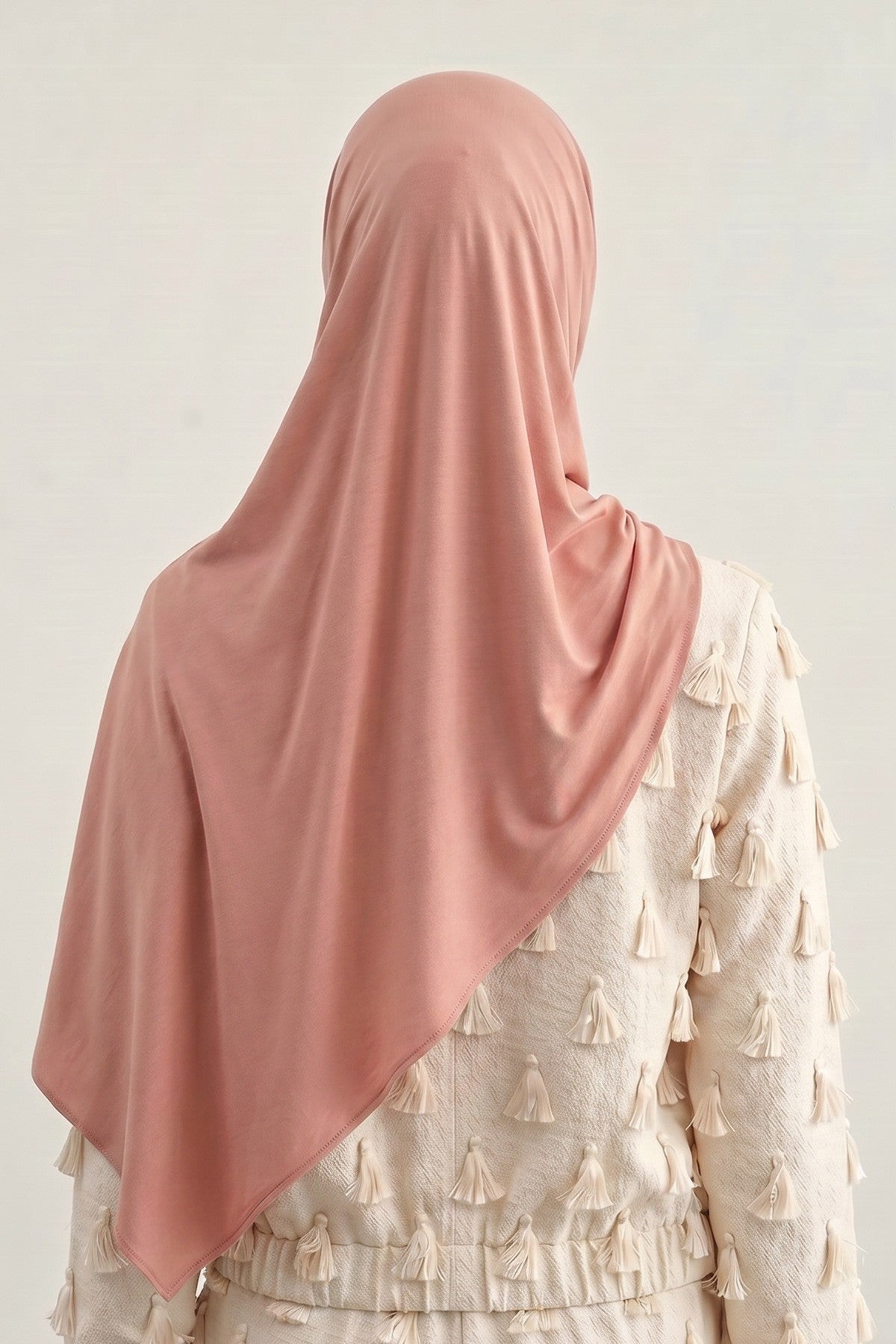 Ready-to-Wear Jersey Hijab with Eyewear & Headphone Openings,PS-94