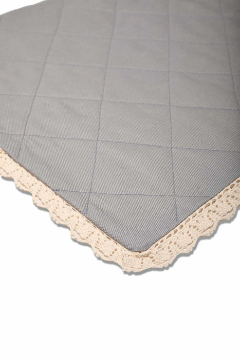 Set of 2 Washable Wipeable Placemats Polyester Table Mats Place mats Easy to Clean for Dining Table Set Kitchen Table,A-1